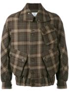 Vivienne Westwood Vintage - Tarten Multi-pocket Bomber Jacket - Men - Cotton/wool - 48, Green, Cotton/wool