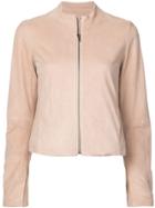 Vince Zip Front Jacket - Pink