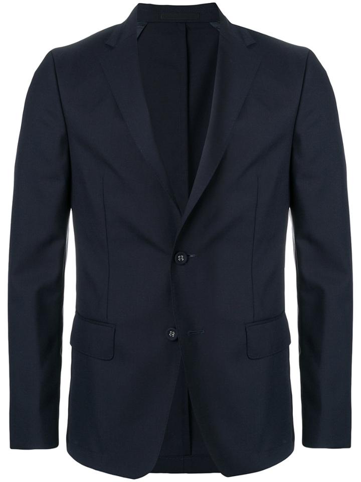 Officine Generale Classic Button Blazer - Blue