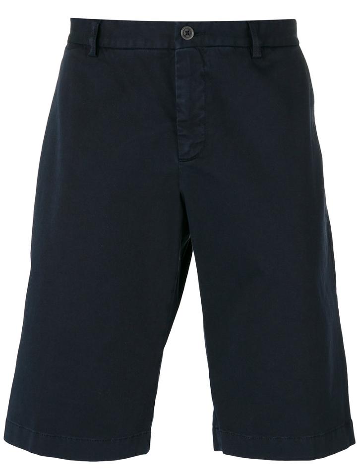 Etro - Chino Shorts - Men - Cotton/spandex/elastane - 52, Blue, Cotton/spandex/elastane
