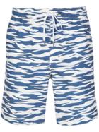 Onia Onia Ms0883 Zebra Synthetic->polyester - Blue