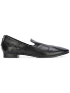Marsèll Back Zip Pointed Slippers - Black