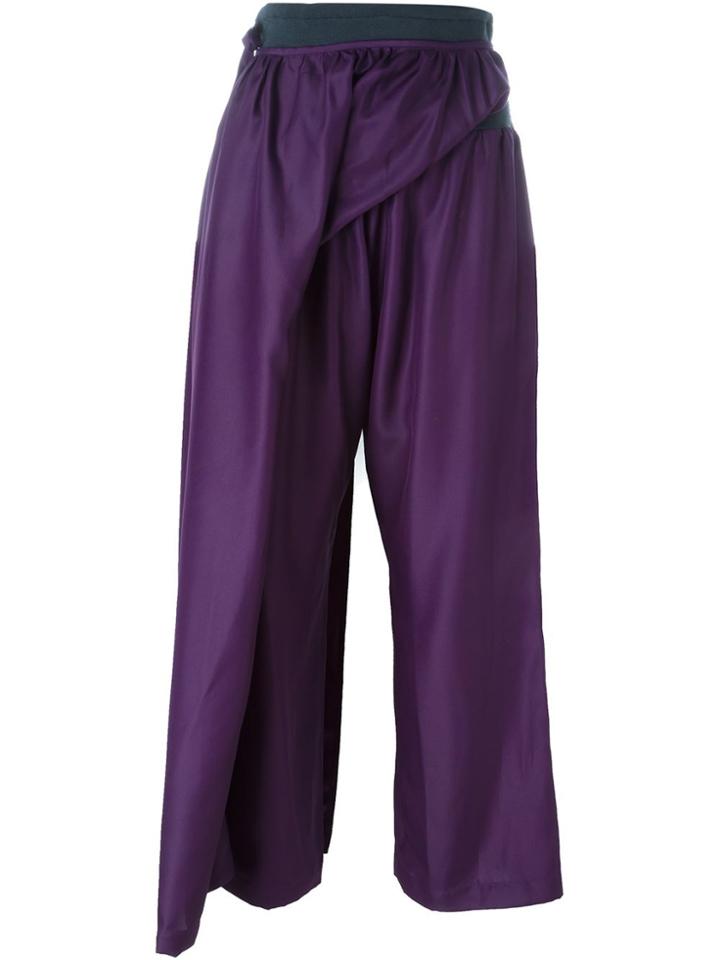 Yohji Yamamoto Vintage Apron Trousers - Pink & Purple