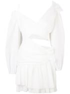 Zimmermann Cutout Mini Dress - White