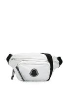 Moncler Paneled Sneakers - White