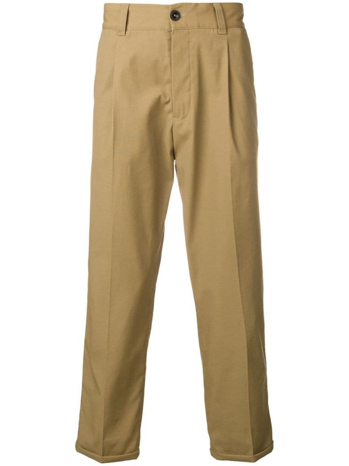 Pt Ghost Project Feather Detail Trousers - Neutrals