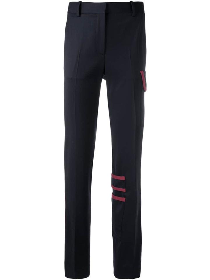 Calvin Klein 205w39nyc Side Stripe Tapered Trousers - Blue