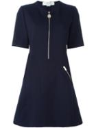 Stella Mccartney 'gerini' Mini Dress, Women's, Size: 40, Blue, Spandex/elastane/wool