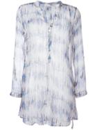 Heidi Klein Long Sheer Printed Shirt