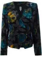 Emanuel Ungaro Pre-owned Floral Jacket - Black