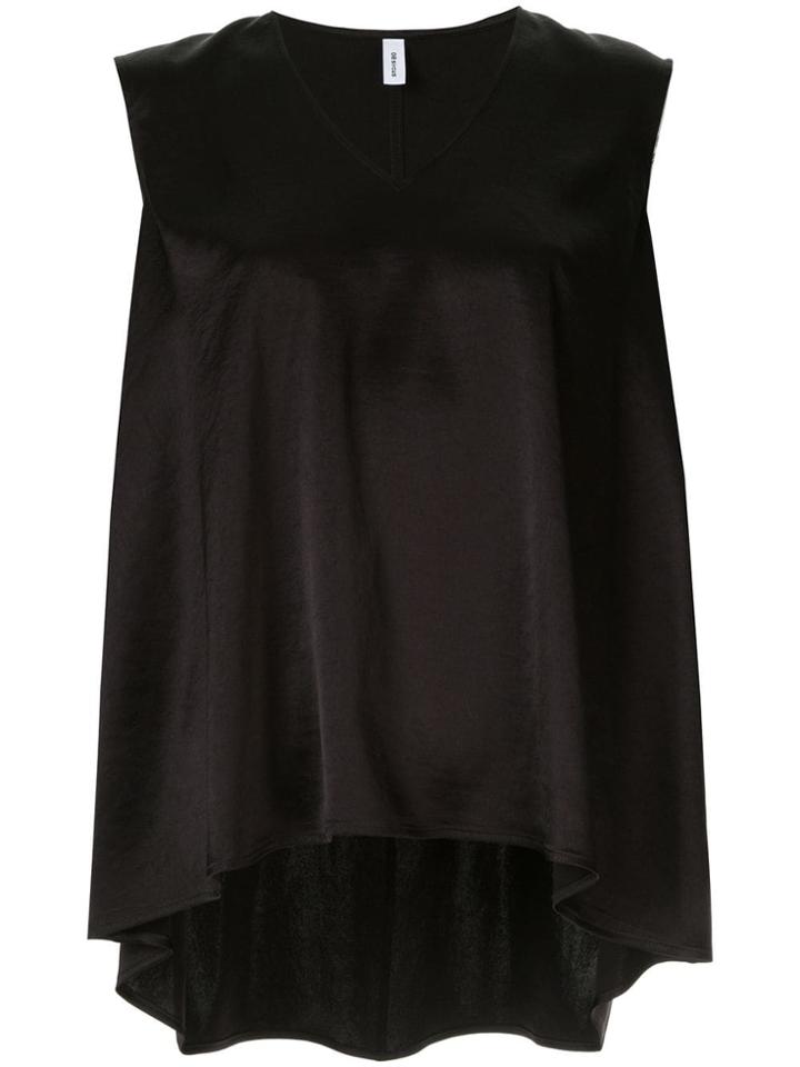 08sircus Satin Top - Black