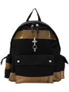 Raf Simons Colour Block Backpack - Black