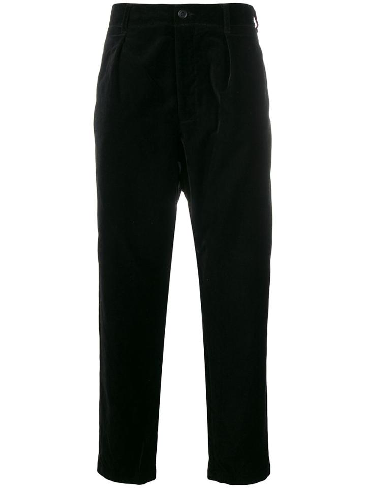 Engineered Garments Carlyle Velvet Trousers - Black