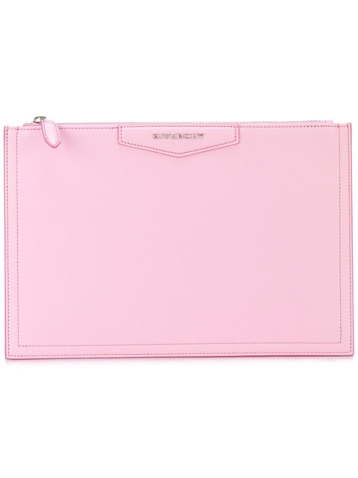 Givenchy Small Antigona Clutch - Pink & Purple