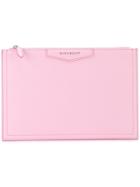 Givenchy Small Antigona Clutch - Pink & Purple