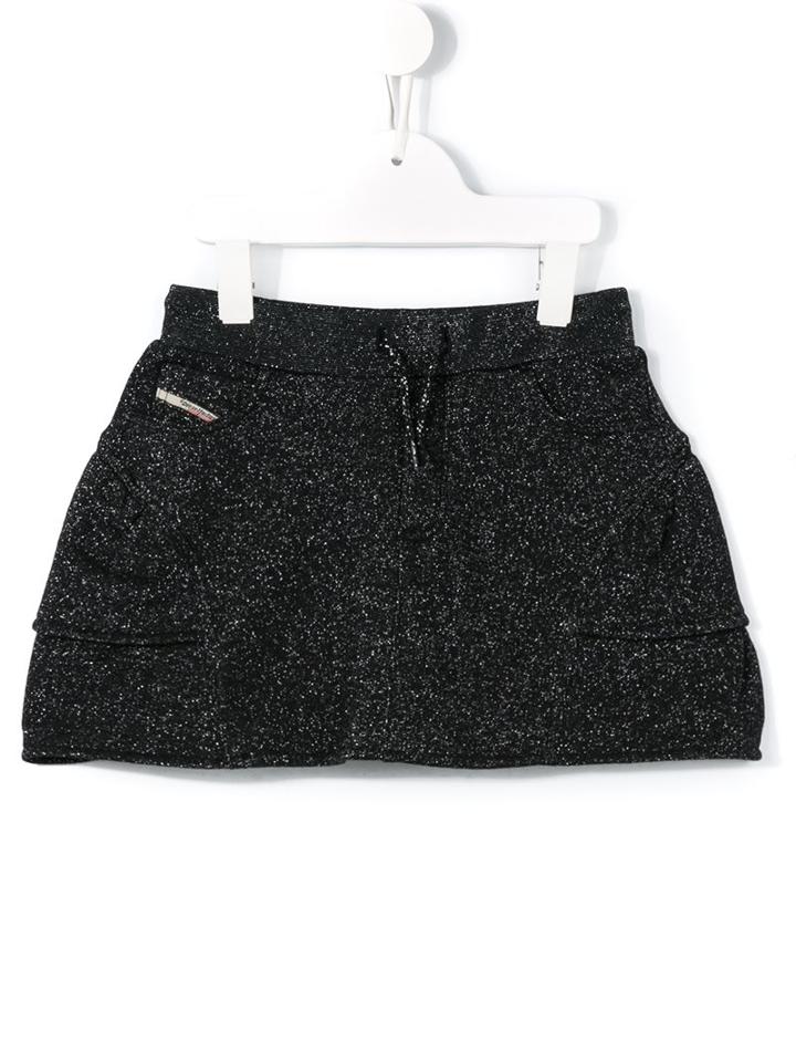 Diesel Kids 'gaby' Skirt, Girl's, Size: 10 Yrs, Black