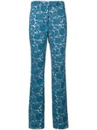 Calvin Klein 205w39nyc Lace Tailored Trousers - Blue