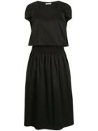 The Row Drop-waist Dress - Black
