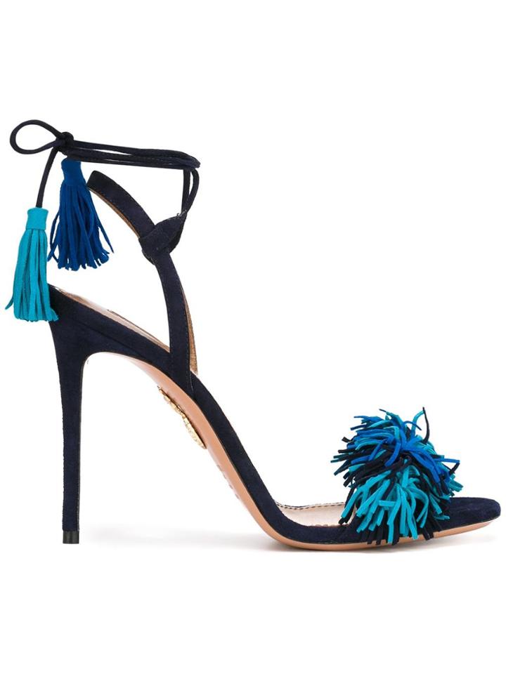 Aquazzura 'wild Thing' Sandals - Blue