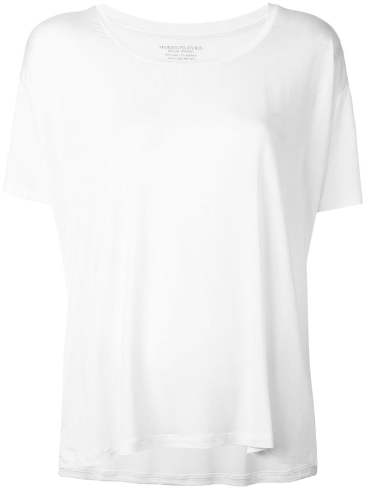 Majestic Filatures Plain T-shirt - White