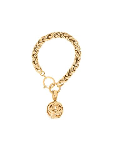 Chanel Vintage Chanel Gold Chain Bracelet Accessories