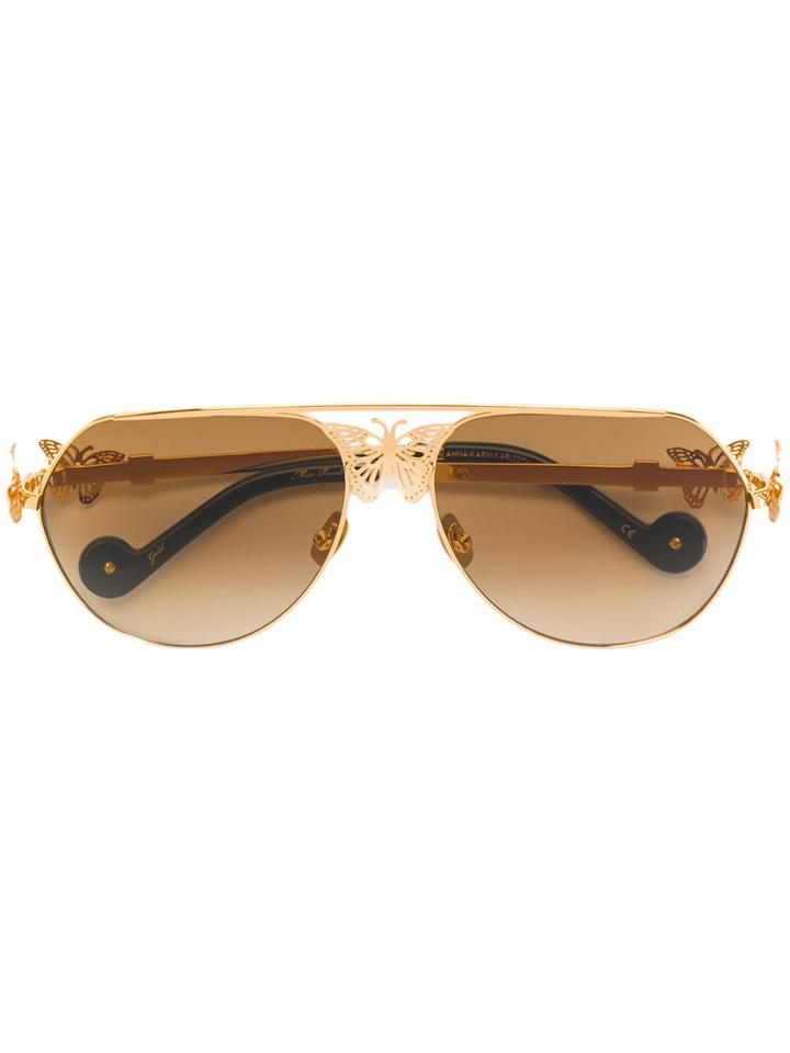 Anna Karin Karlsson Miss Rosell Sunglasses - Metallic