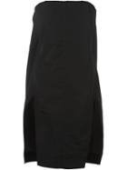 Rick Owens Strapless Top, Women's, Size: 42, Black, Silk/polyester