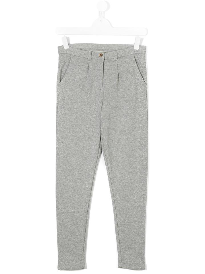 American Outfitters Kids Teen Tapered Trousers - Grey