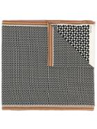 Paul Smith Geometric Motif Scarf - Black