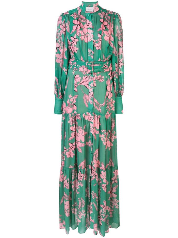 Alexis Rhoda Long Dress - Green