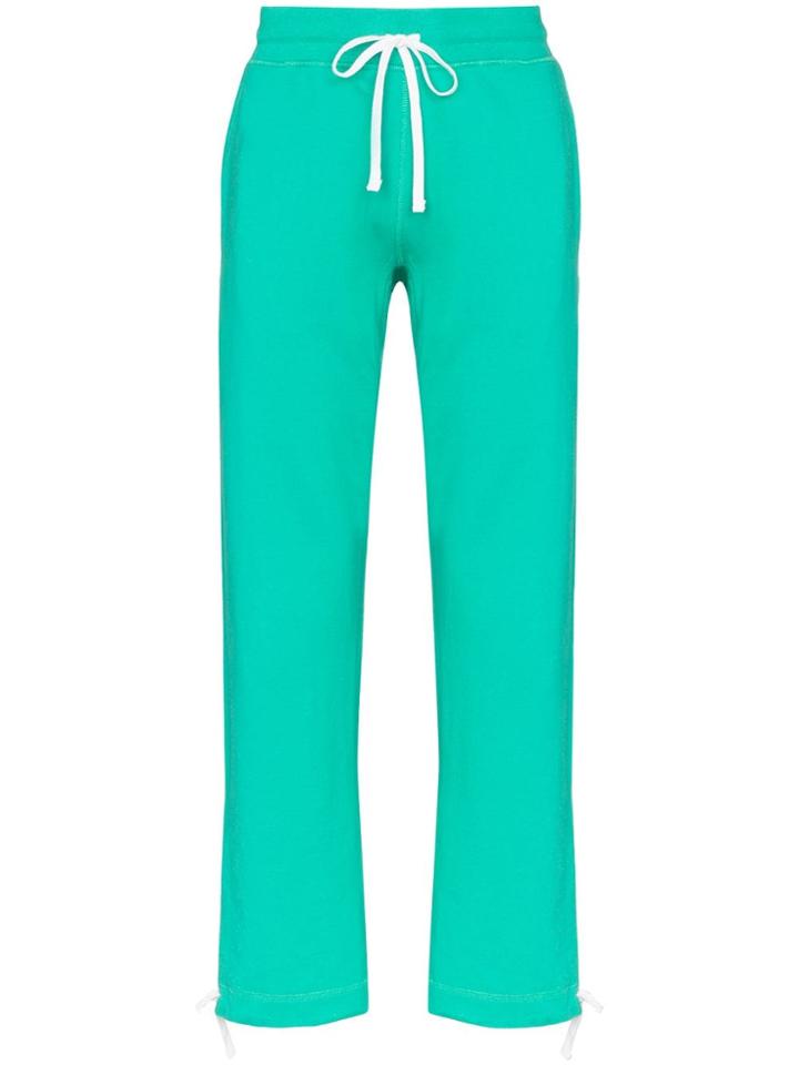 District Vision Logo Patch Sweatpants - Green