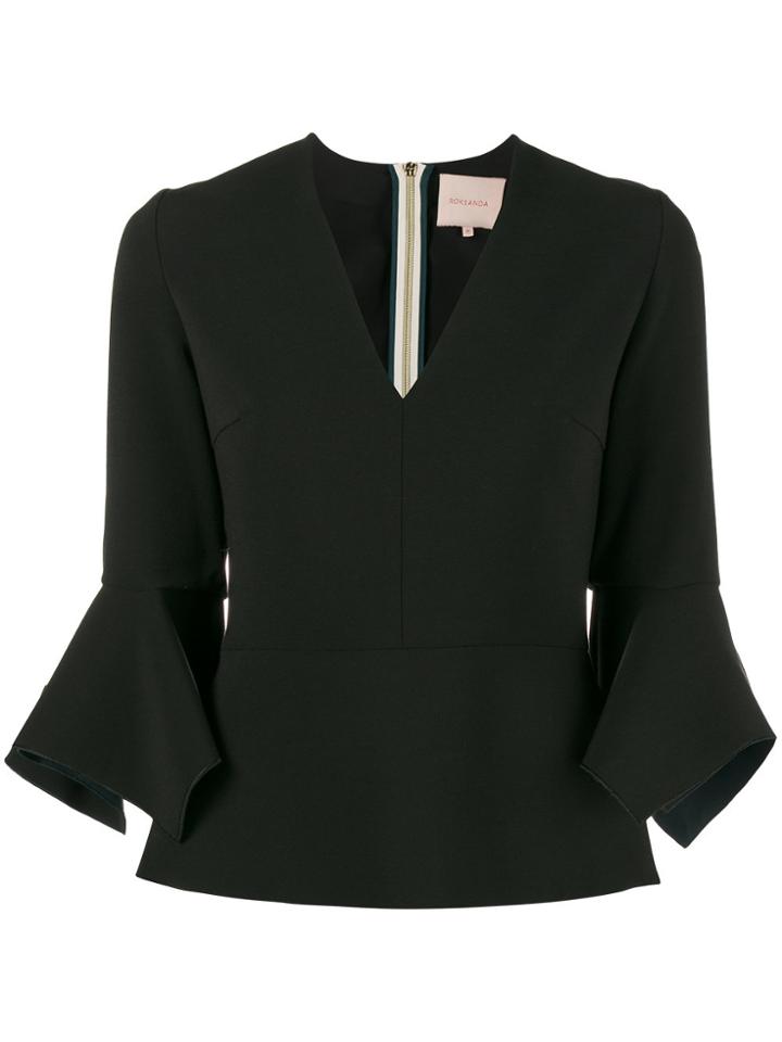 Roksanda Prila V-neck Blouse - Black
