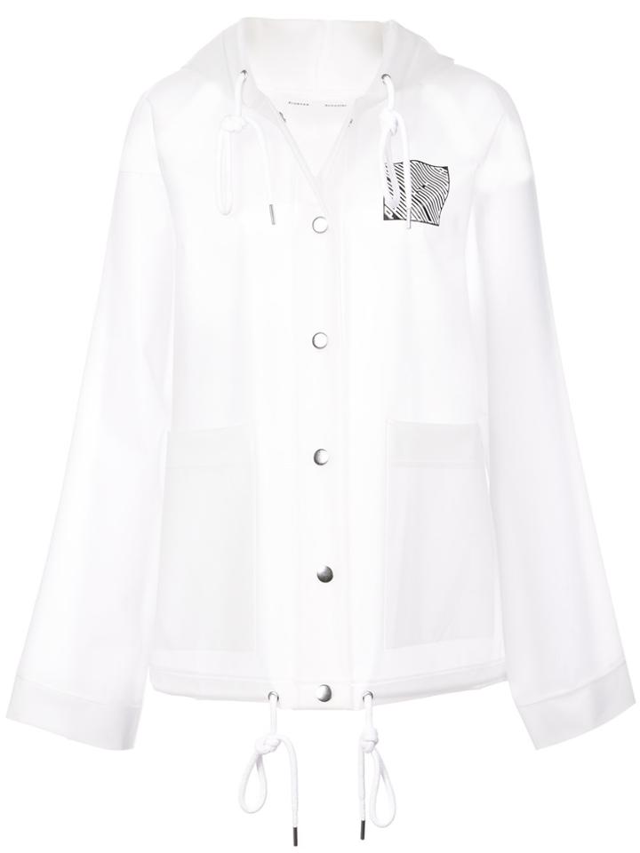 Proenza Schouler Pswl Care Label Raincoat - White