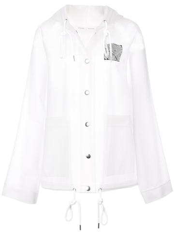Proenza Schouler Pswl Care Label Raincoat - White