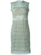 Essentiel Antwerp - Lace Dress - Women - Polyester/spandex/elastane - 38, Green, Polyester/spandex/elastane