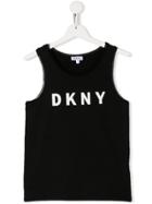 Dkny Kids Logo Tank Top - Black