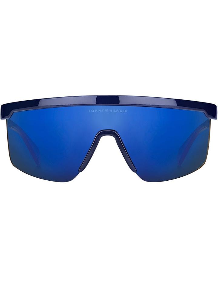 Tommy Hilfiger Oversized Sunglasses - Blue