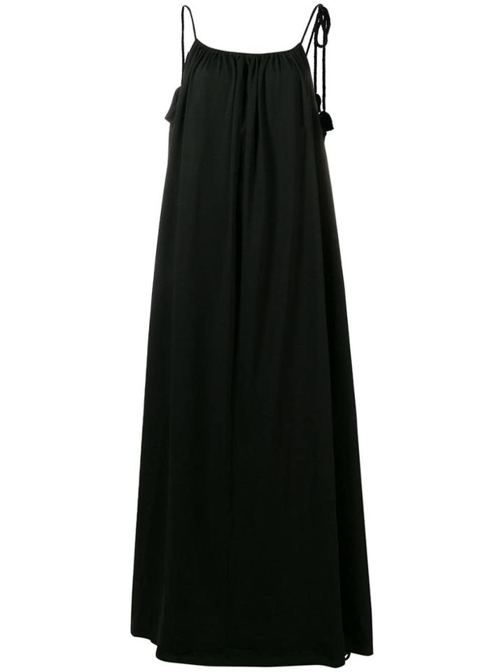 The Row Low Back Long Dress - Black