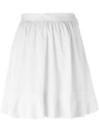 Comme Des Garçons Vintage Flared Skirt - White