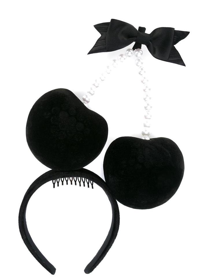 Piers Atkinson 'hessa Hyper-cherries' Headband, Women's, Black, Plastic/polyester