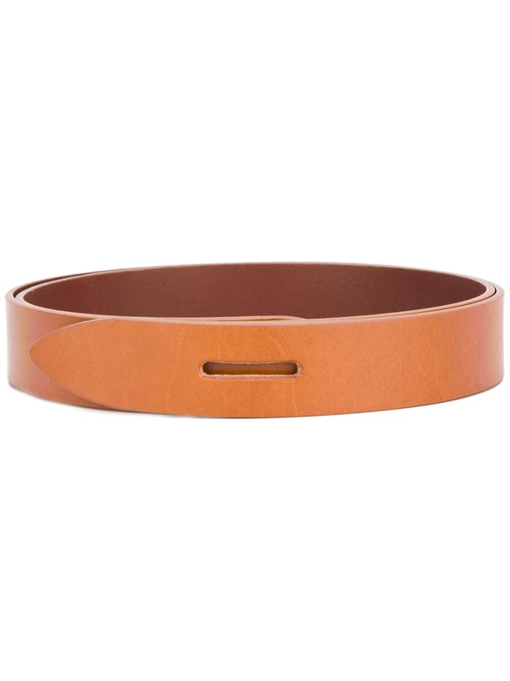 Isabel Marant Étoile - Lecce Belt - Women - Leather - M, Brown, Leather