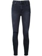 Nobody Denim Cult Skinny Ankle Exposed Jeans - Black