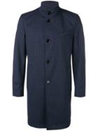 Boss Hugo Boss Single-breasted Coat - Blue