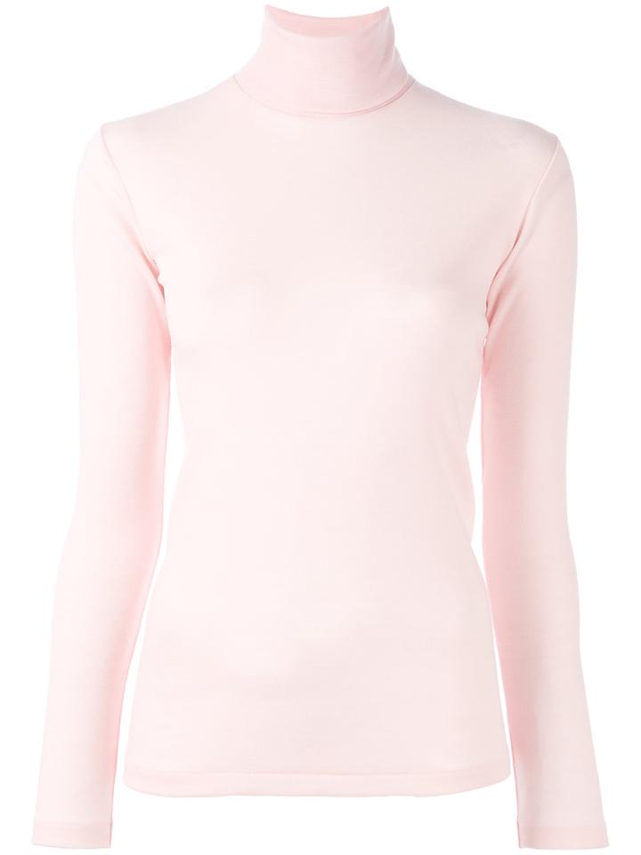 Libertine-libertine Roll-neck Sweater, Women's, Size: Xs, Pink/purple, Wool