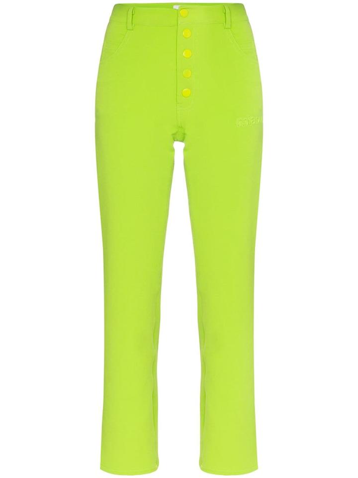Miaou Junior Slim Leg Trousers - Green