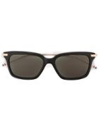 Thom Browne Eyewear Black Acetate & Titanium Sunglasses