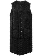 Comme Des Garçons Noir Kei Ninomiya Floral Pattern Sleeveless Dress -