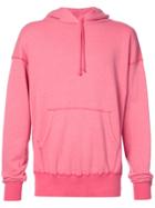 John Elliott Long Sleeved Hoodie - Pink & Purple