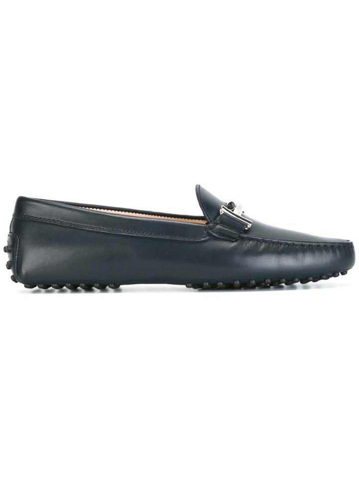 Tod's Buckled Loafers - Blue