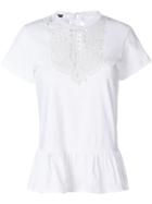 Markus Lupfer Caitlin Lace T-shirt - White